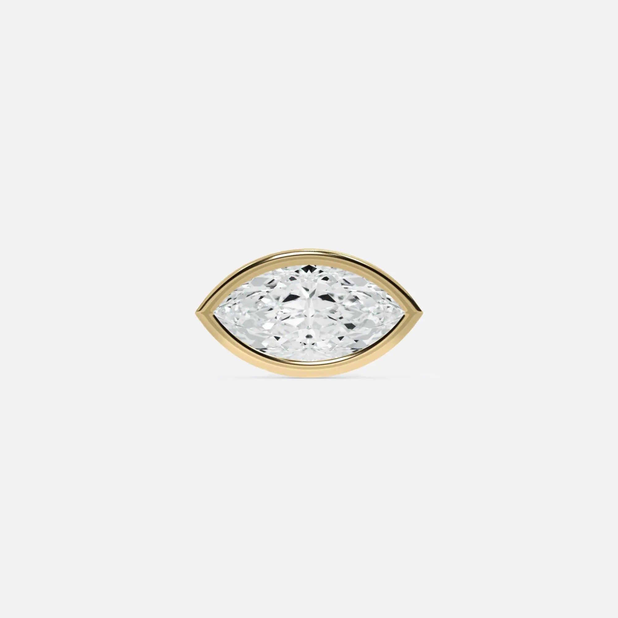Marquise Diamond Stud JAUR