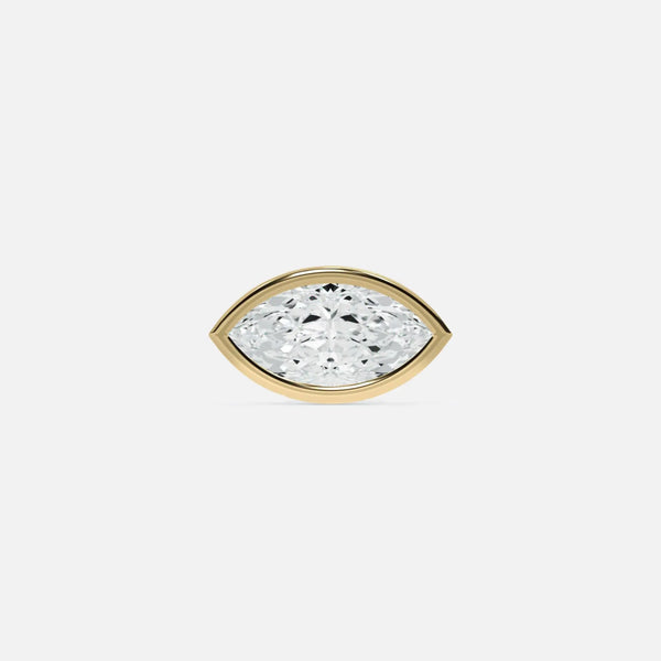 Marquise Diamond Stud JAUR