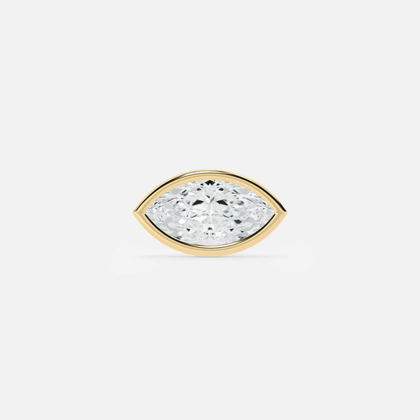 Marquise Diamond Stud