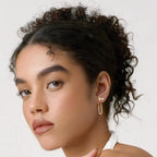 Midi Diamond Dangle Earring JAUR
