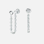 Midi Diamond Dangle Earring JAUR