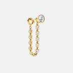 Midi Diamond Dangle Earring JAUR