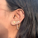 Midi Diamond Dangle Earring JAUR