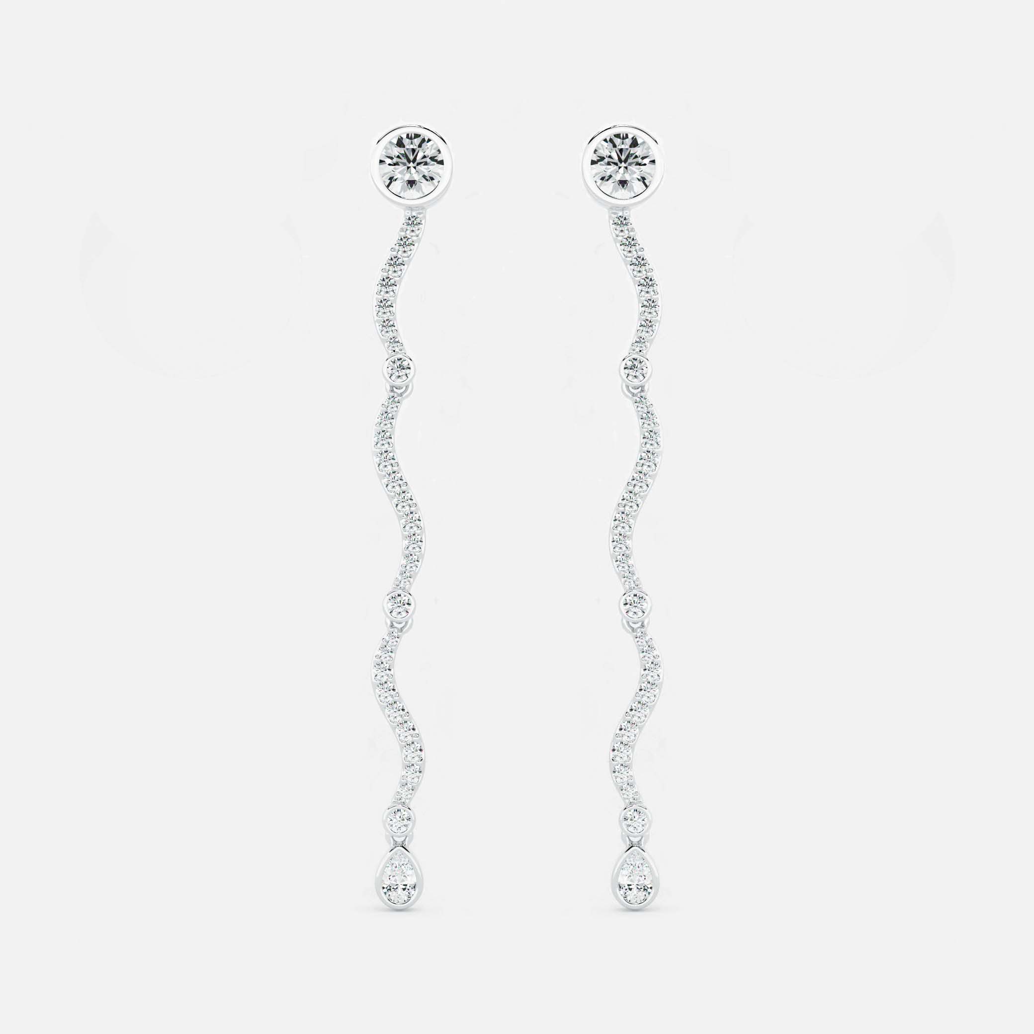 Midi Diamond Wave Statement