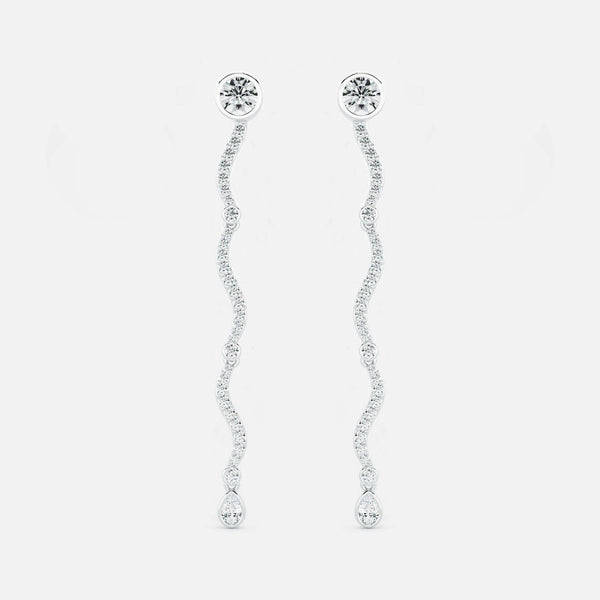 Midi Diamond Wave Statement