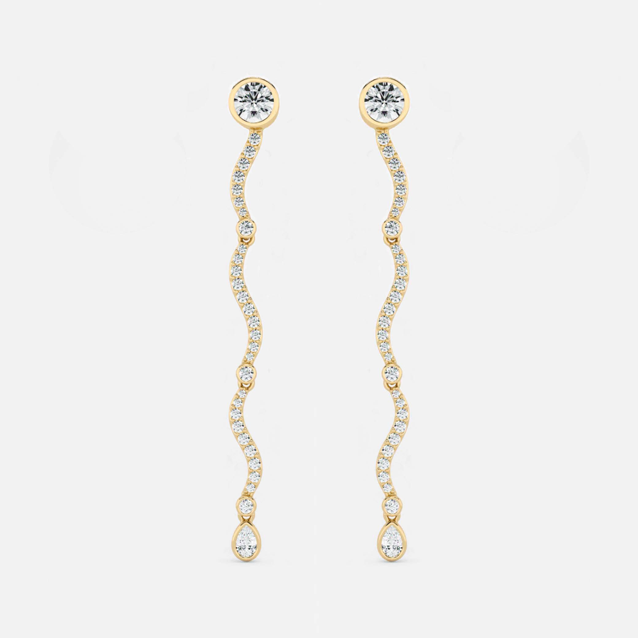 Midi Diamond Wave Statement