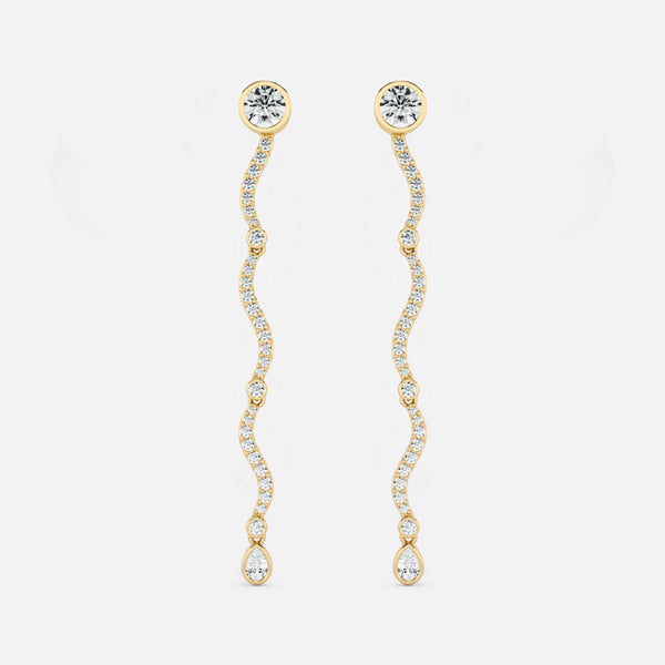 Midi Diamond Wave Statement