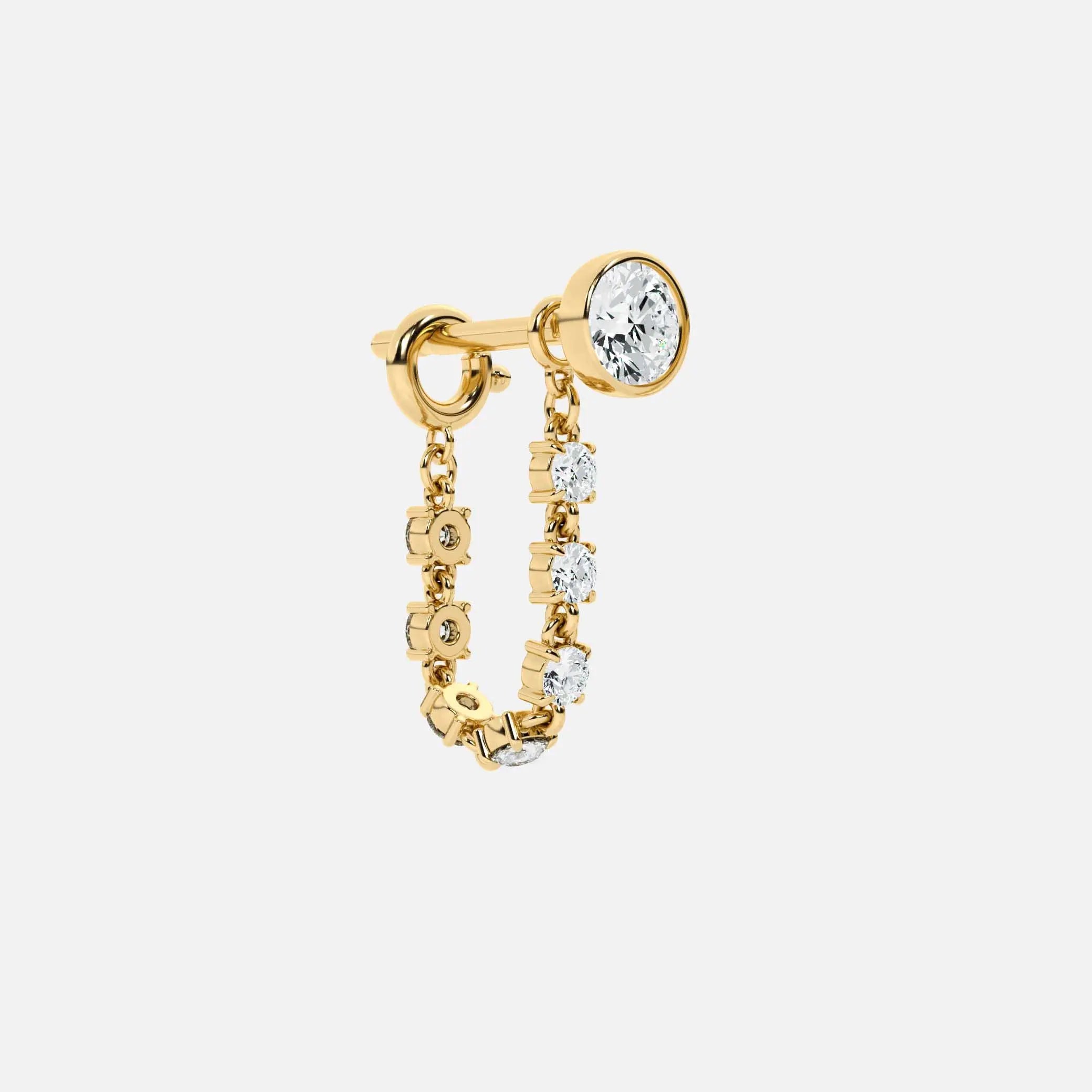 Mini Diamond Dangle Earring JAUR