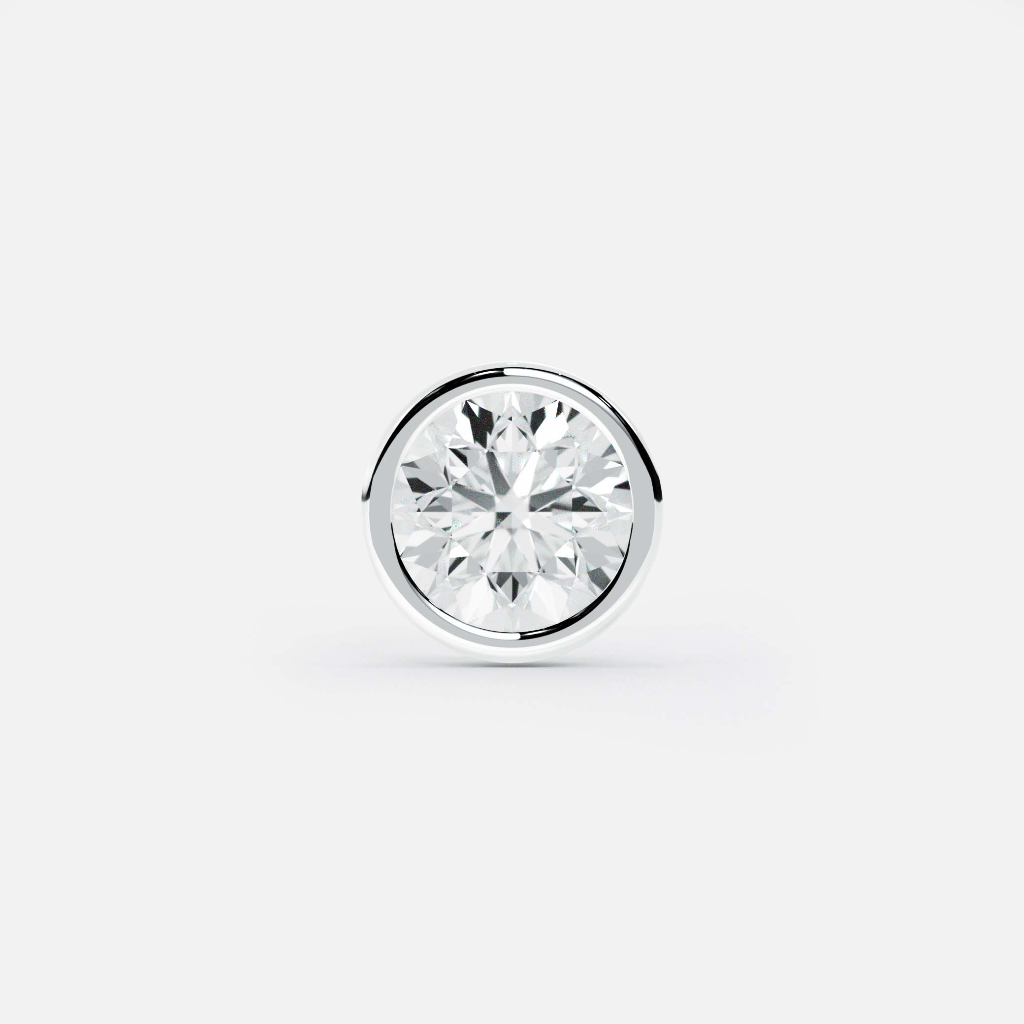 Mini Round Diamond Stud