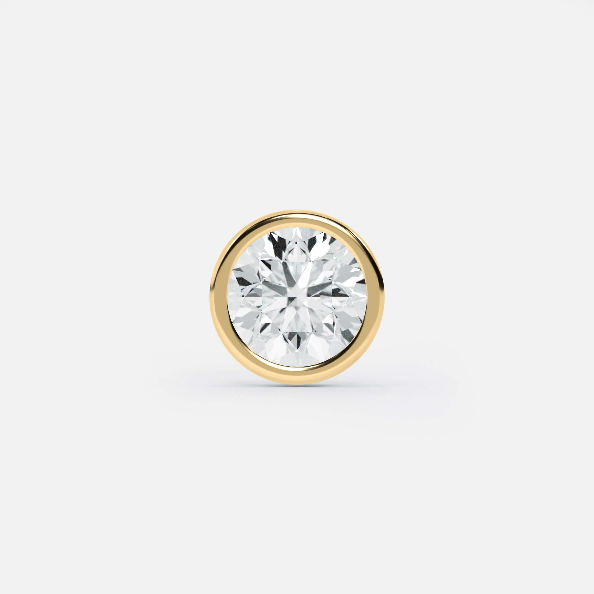 Mini Round Diamond Stud