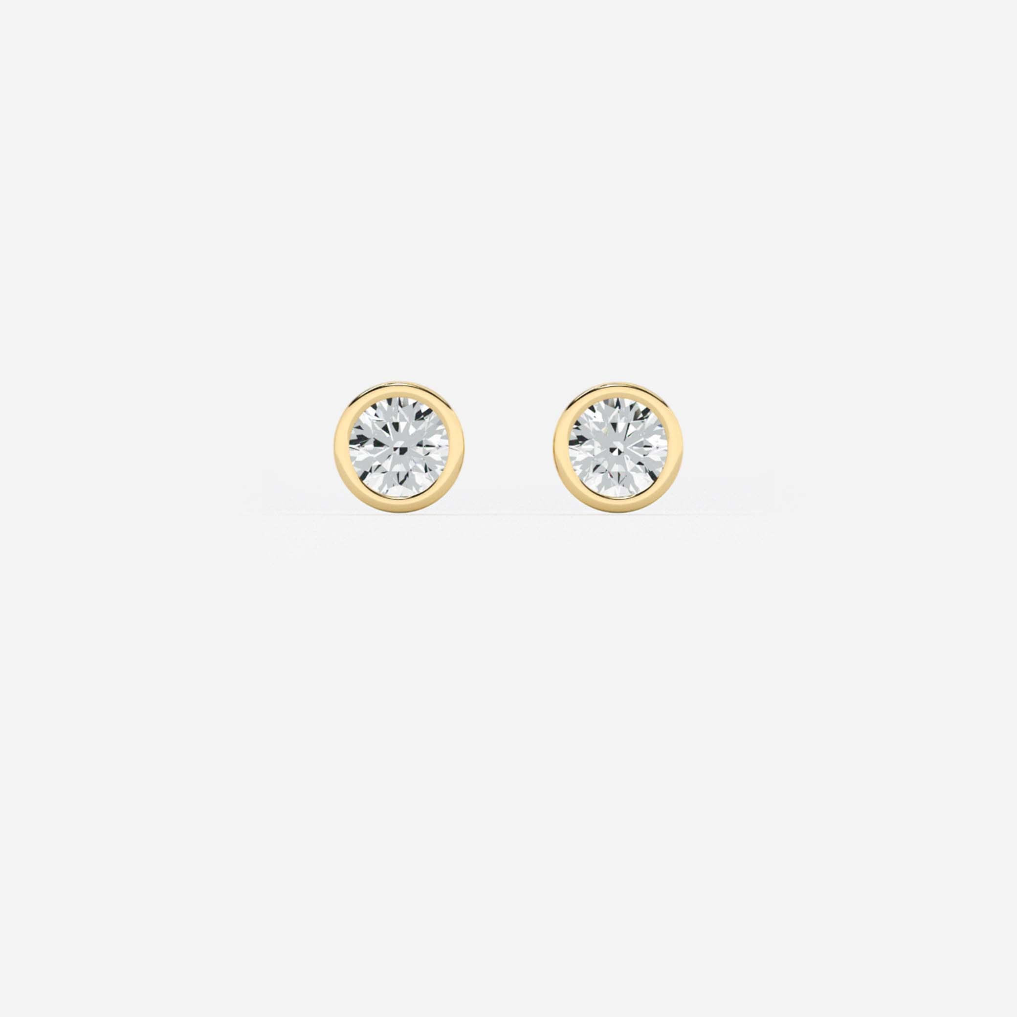 Mini Round Diamond Stud