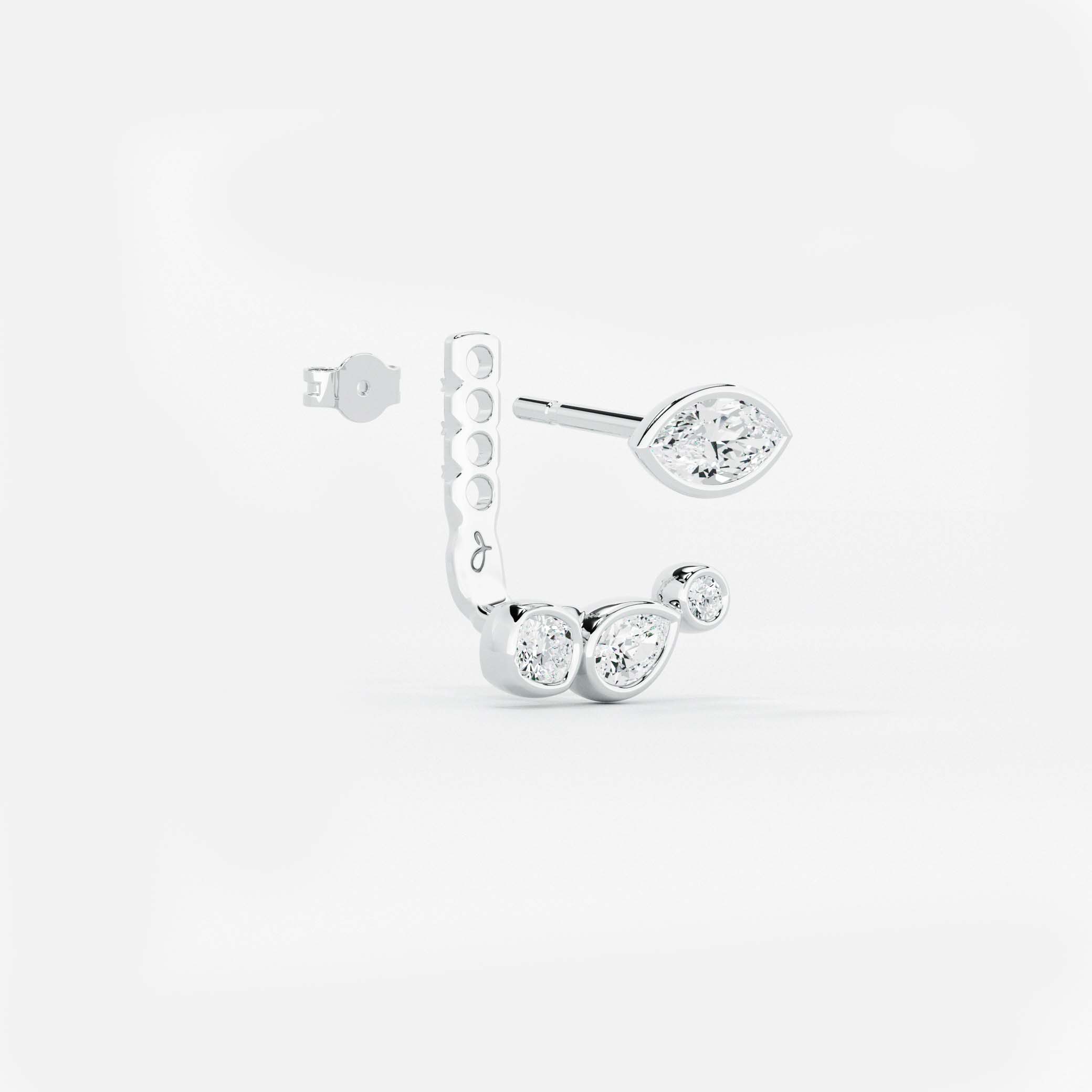 Multiform 3 Diamond Jacket - Marquise Base