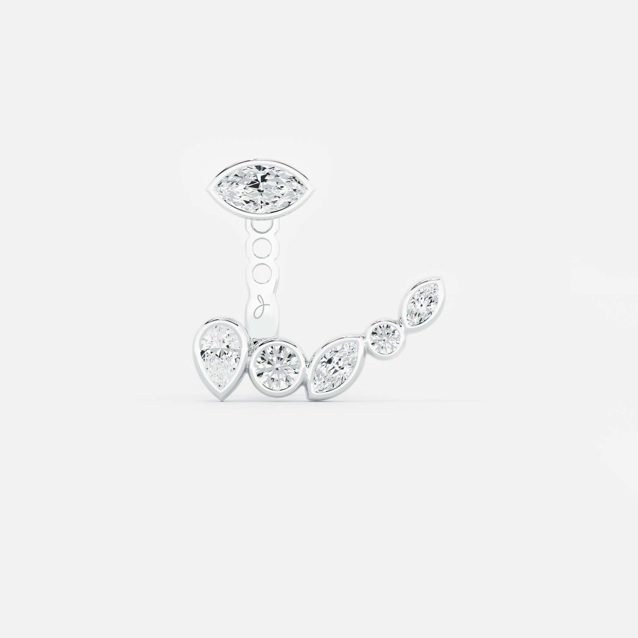 Multiform 5 Diamond Jacket - Marquise Base