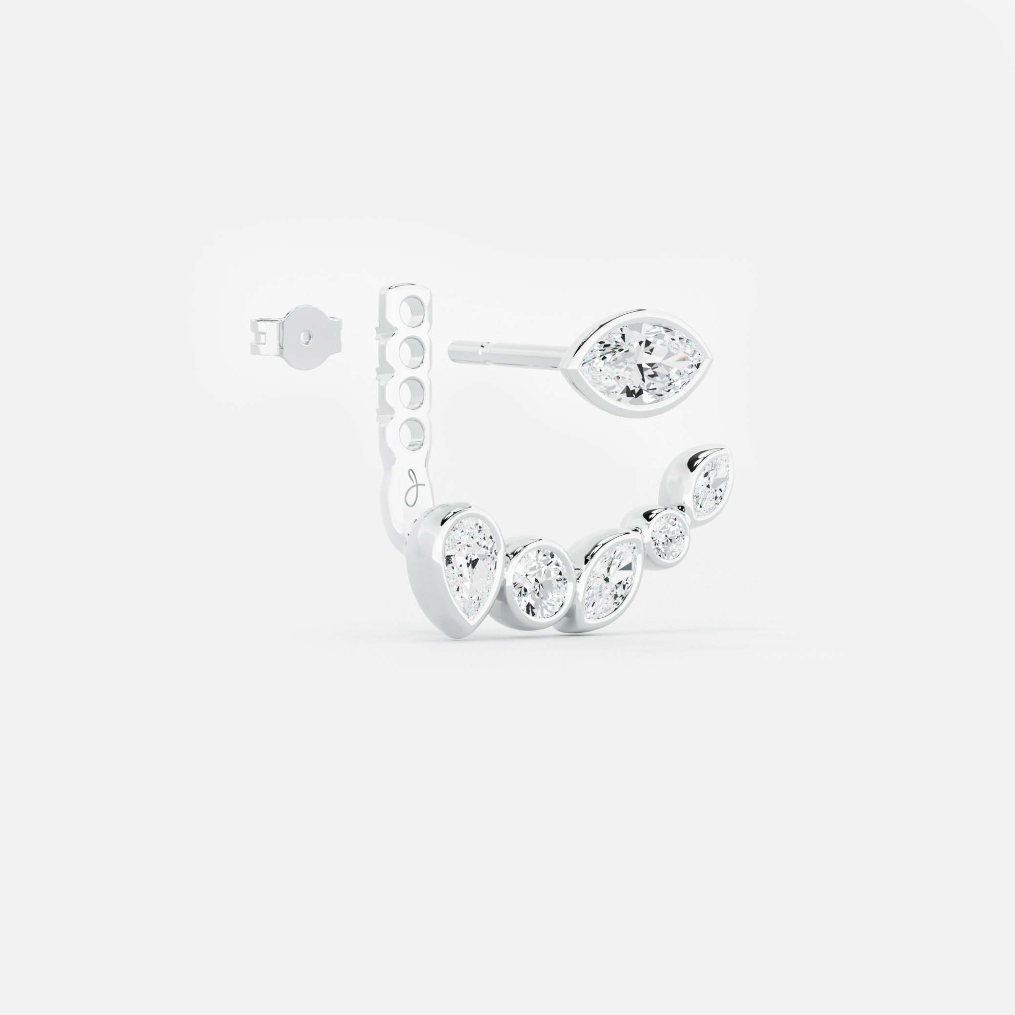 Multiform 5 Diamond Jacket - Marquise Base