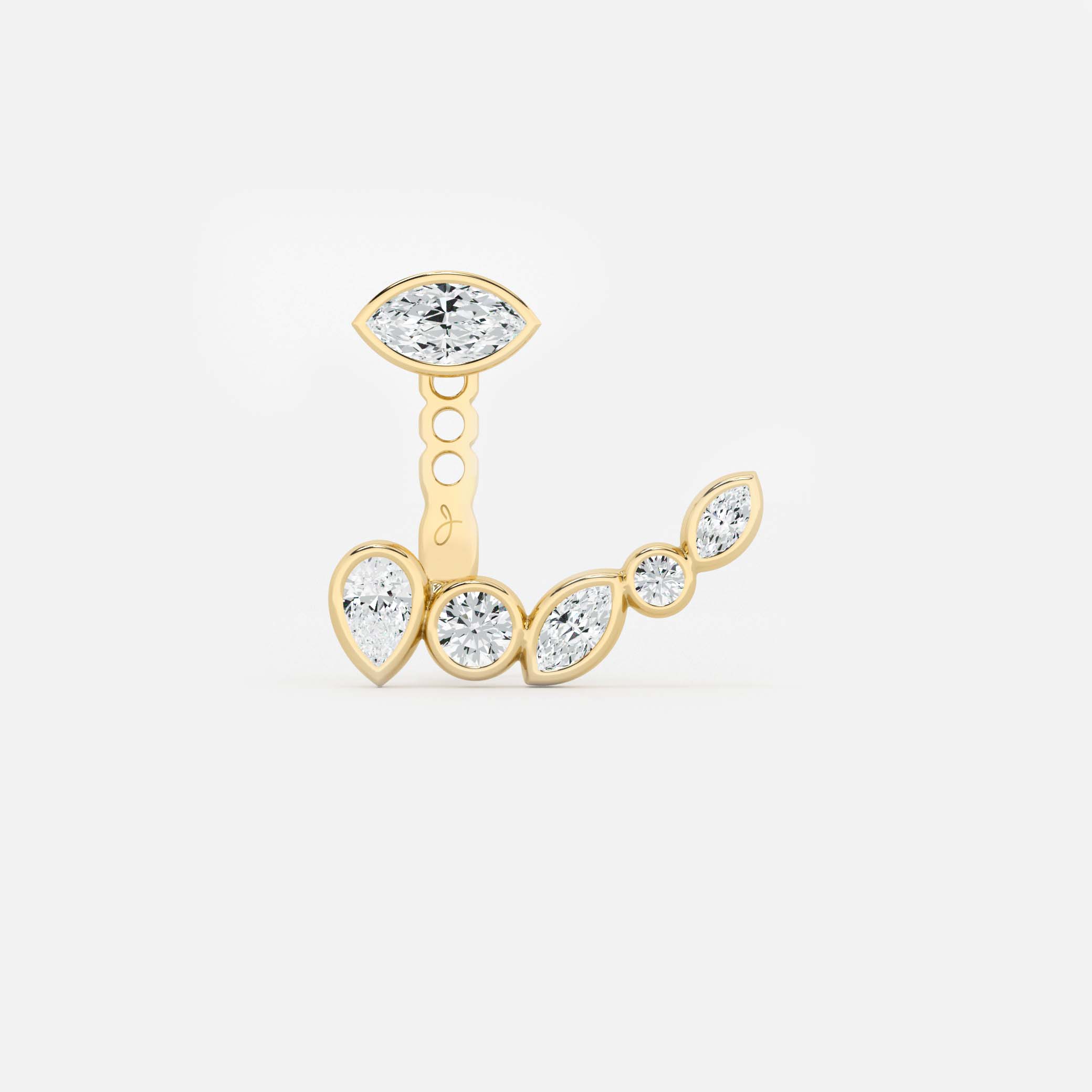 Multiform 5 Diamond Jacket - Marquise Base