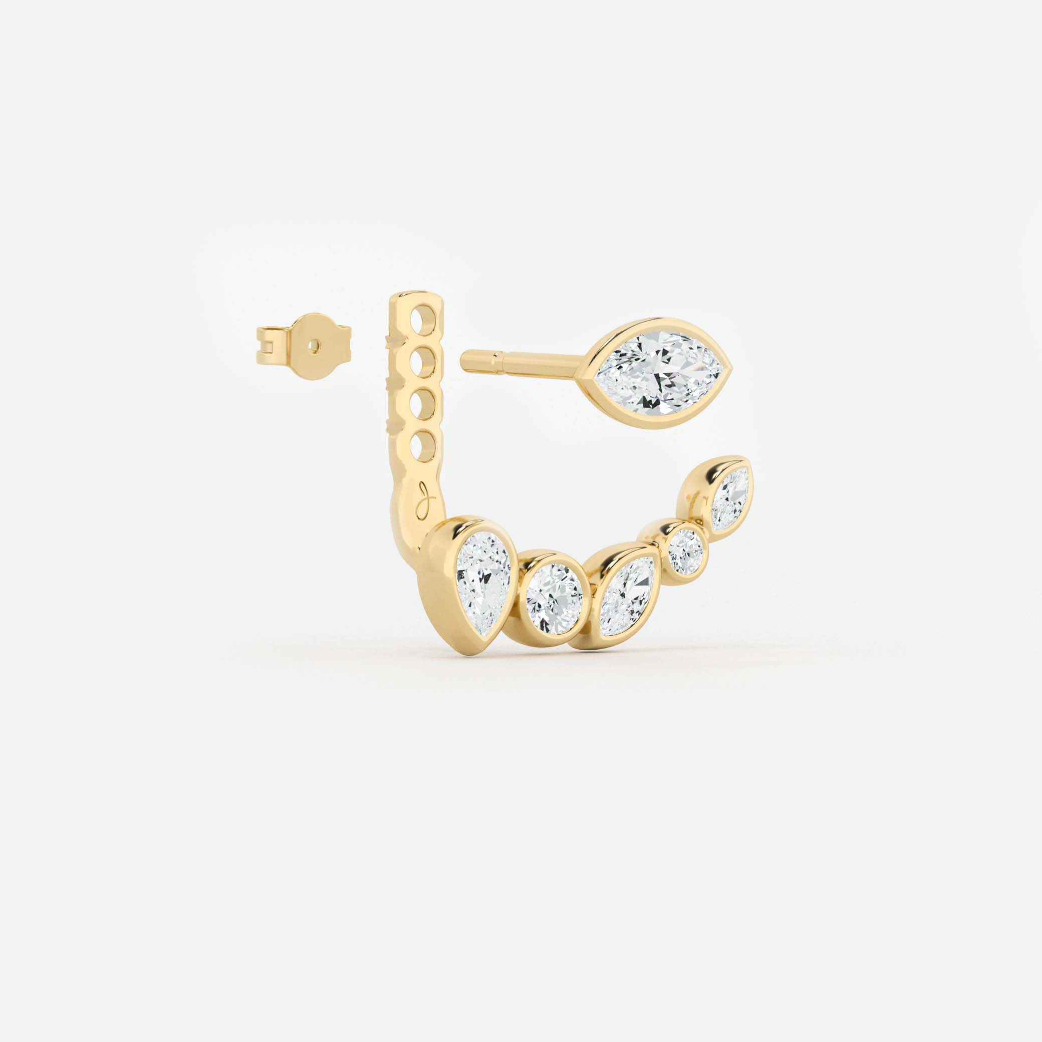 Multiform 5 Diamond Jacket - Marquise Base