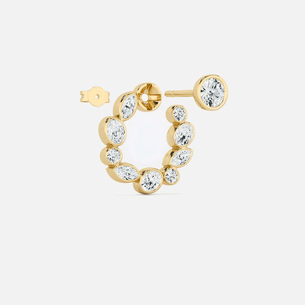 Multiform Diamond Hoop JAUR