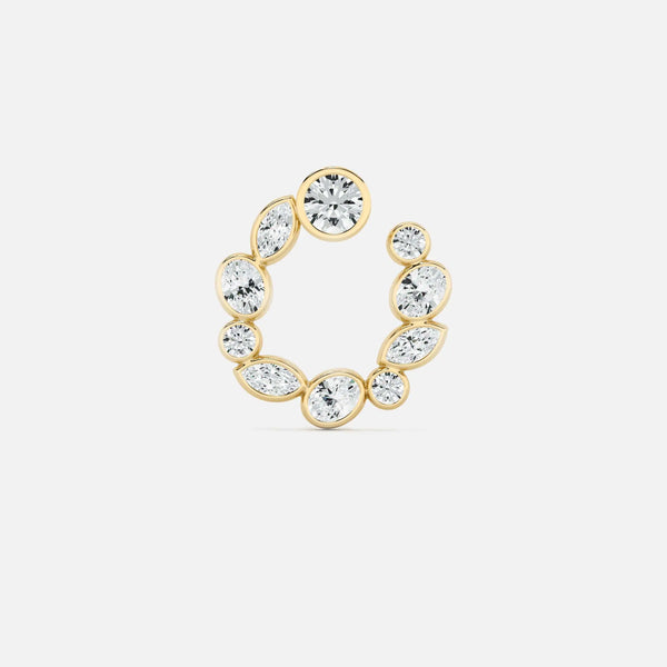 Multiform Diamond Hoop JAUR