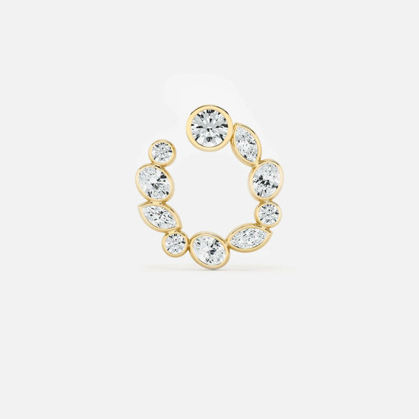 Multiform Diamond Hoop JAUR
