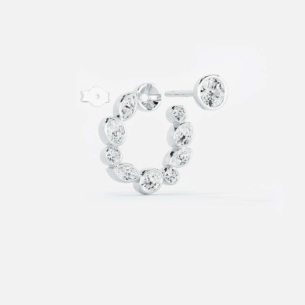 Multiform Diamond Hoop