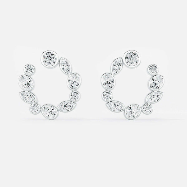 Multiform Diamond Hoop