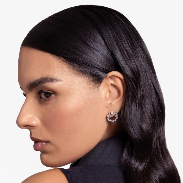 Multiform Diamond Hoop