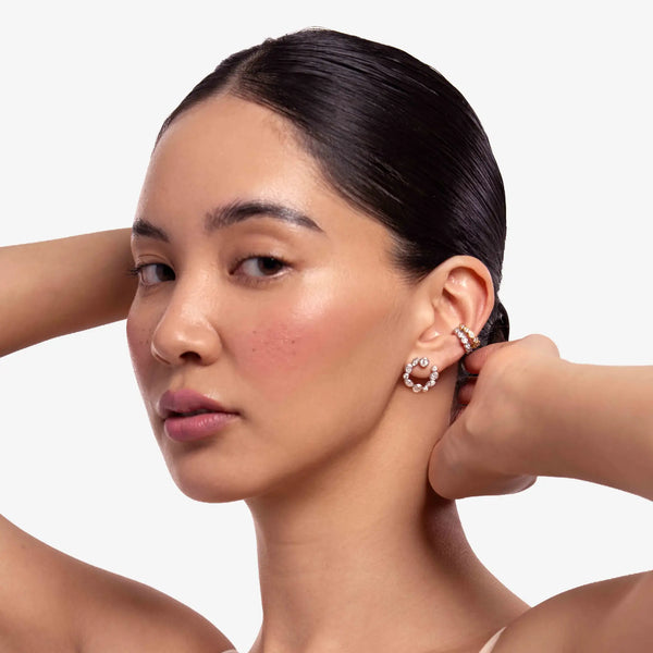 Multiform Diamond Hoop