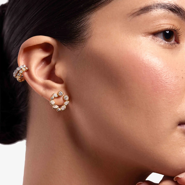 Multiform Diamond Hoop