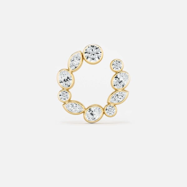 Multiform Diamond Hoop