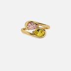 NOOR Pink Diamond and Yellow Diamond Pinky Ring JAUR