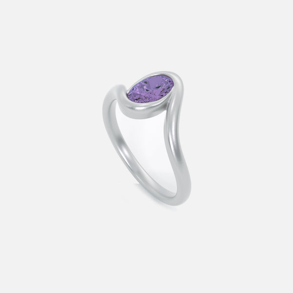 NYRA Amethyst Pinky Ring JAUR