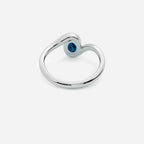 NYRA Blue Sapphire Pinky Ring