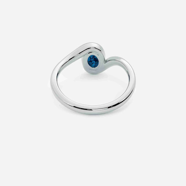 NYRA Blue Sapphire Pinky Ring JAUR