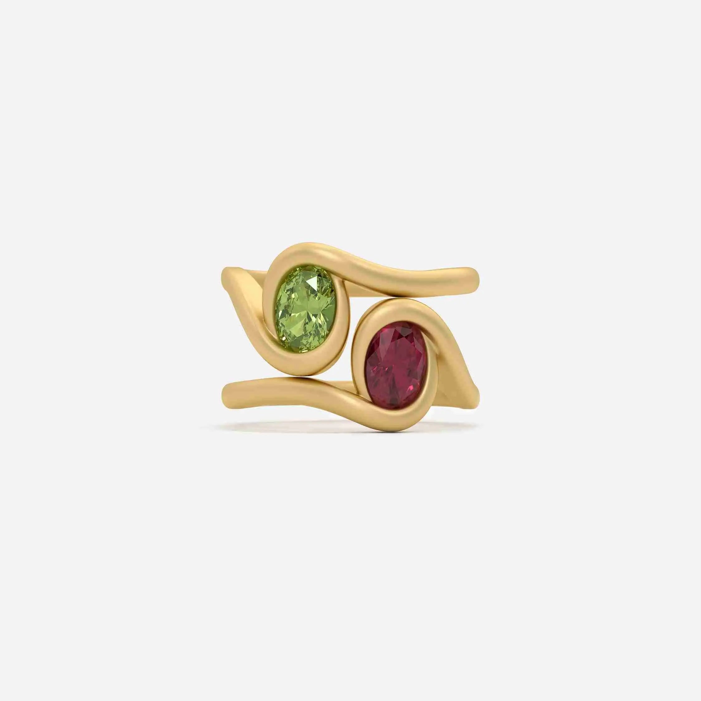 NYRA Blue Sapphire Pinky Ring JAUR