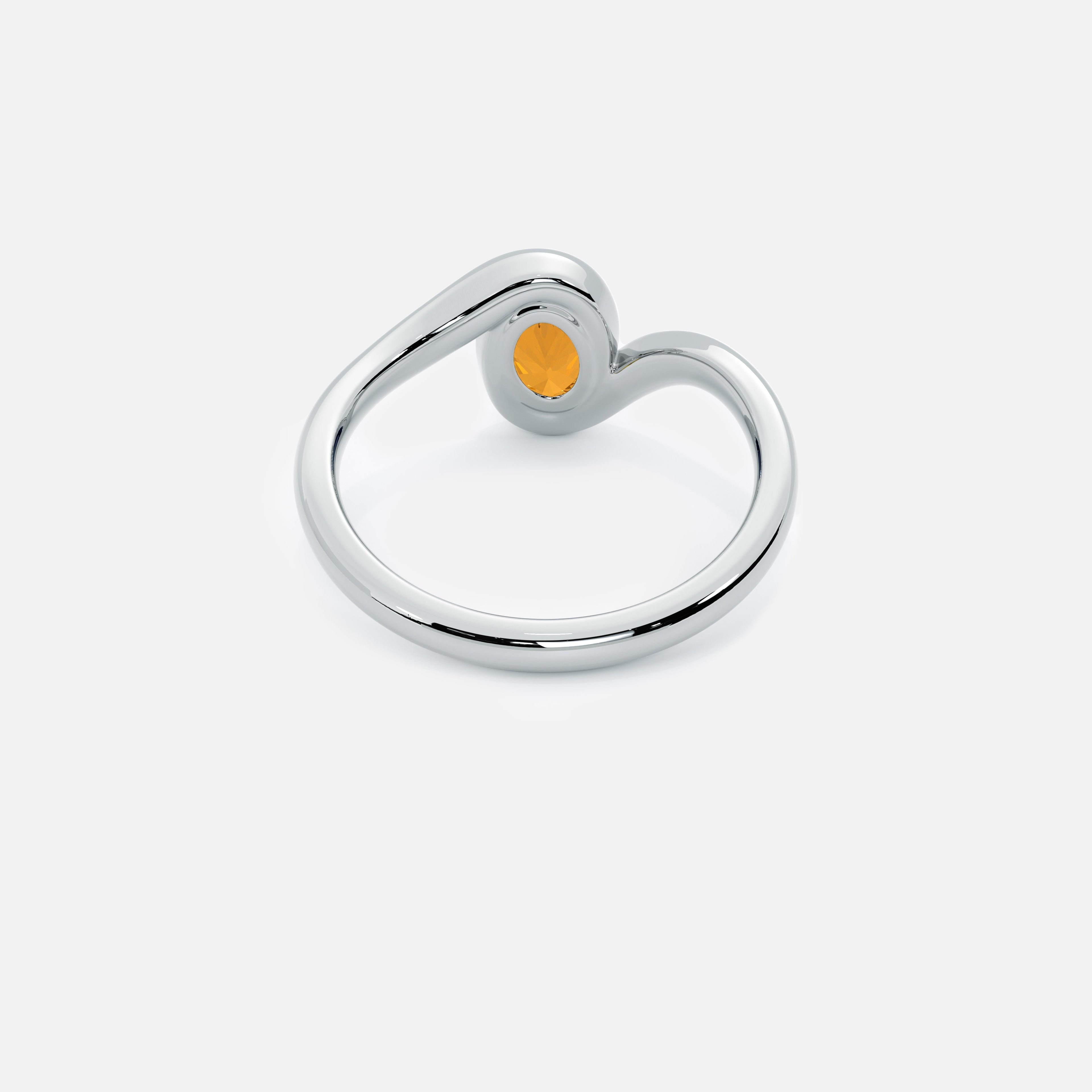 NYRA Citrine Pinky Ring JAUR