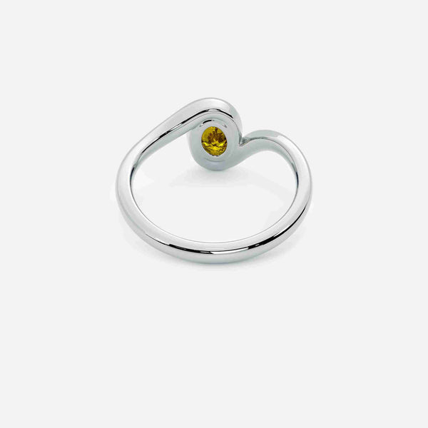 NYRA Citrine Pinky Ring