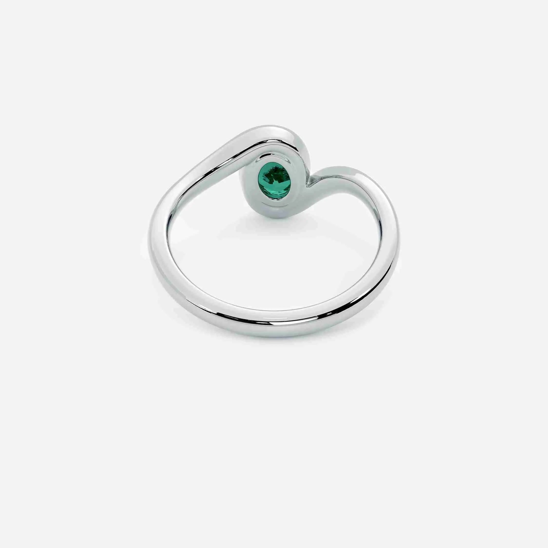NYRA Emerald Pinky Ring JAUR