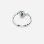 NYRA Light Green Lab Diamond Pinky Ring
