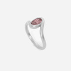 NYRA Pink Lab Diamond Pinky Ring
