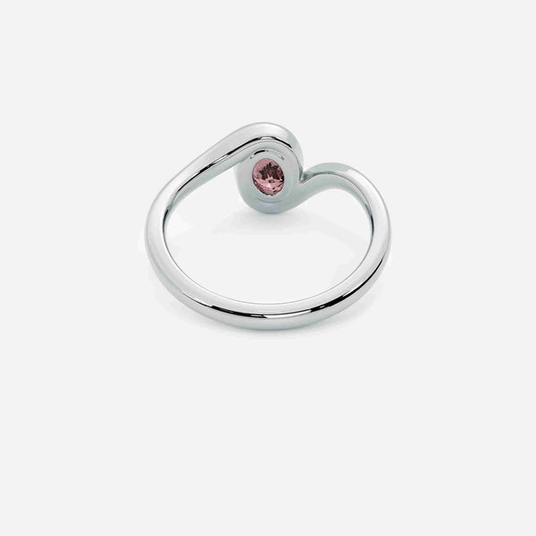 NYRA Pink Lab Diamond Pinky Ring