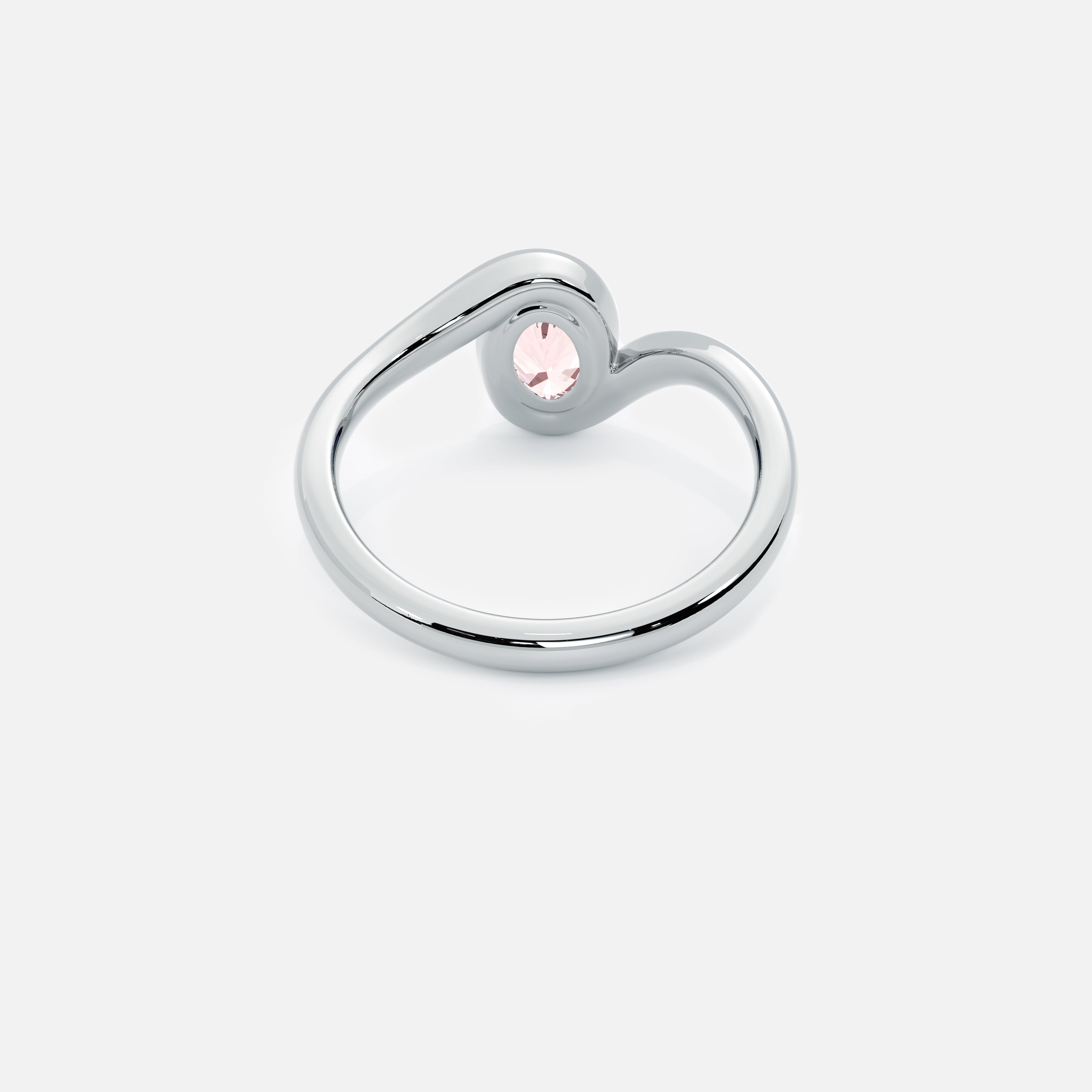 NYRA Pink Diamond Pinky Ring JAUR