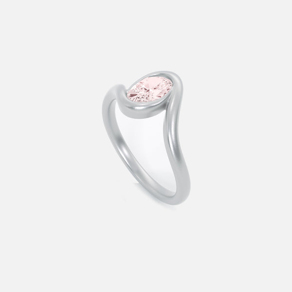 NYRA Pink Diamond Pinky Ring JAUR