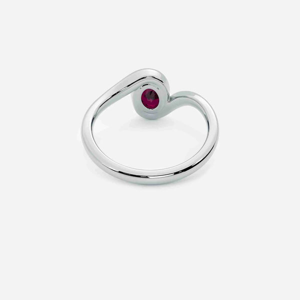 NYRA Pink Sapphire Pinky Ring JAUR