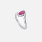 NYRA Pink Sapphire Pinky Ring JAUR