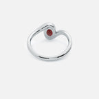 NYRA Red Garnet Pinky Ring JAUR