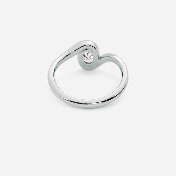 NYRA White Lab Diamond Pinky Ring