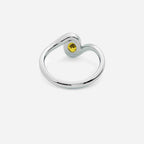 NYRA Yellow Lab Diamond Pinky Ring