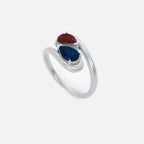 NOOR Alexandrite and Blue Sapphire Ring
