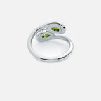 NOOR Alexandrite and Green Diamond Ring