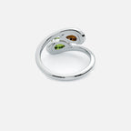 NOOR Brown Diamond and Citrine Pinky Ring JAUR